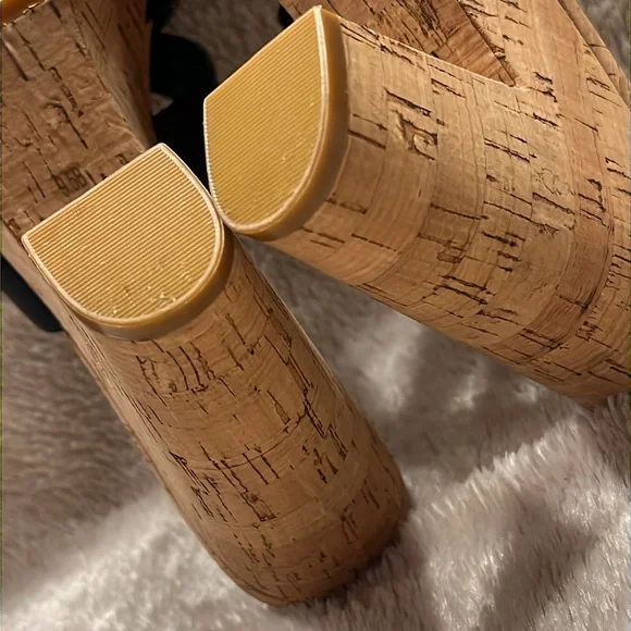 LAUREN by RALPH LAUREN Heidi Cork Platform Sandals - Picture 8 of 13